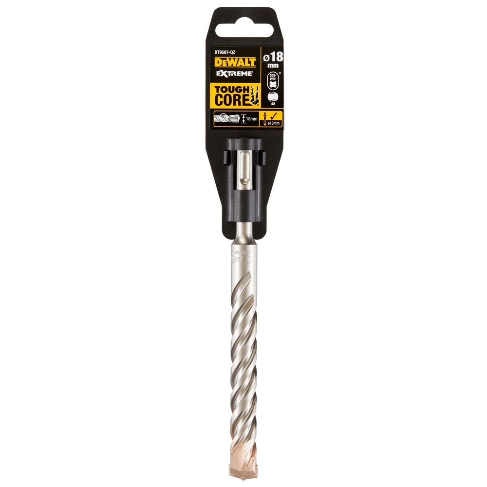 Foret béton SDS-Plus carbure Extreme 2 taillants 18 x 150 x 200 mm - DT9587-QZ - DEWALT