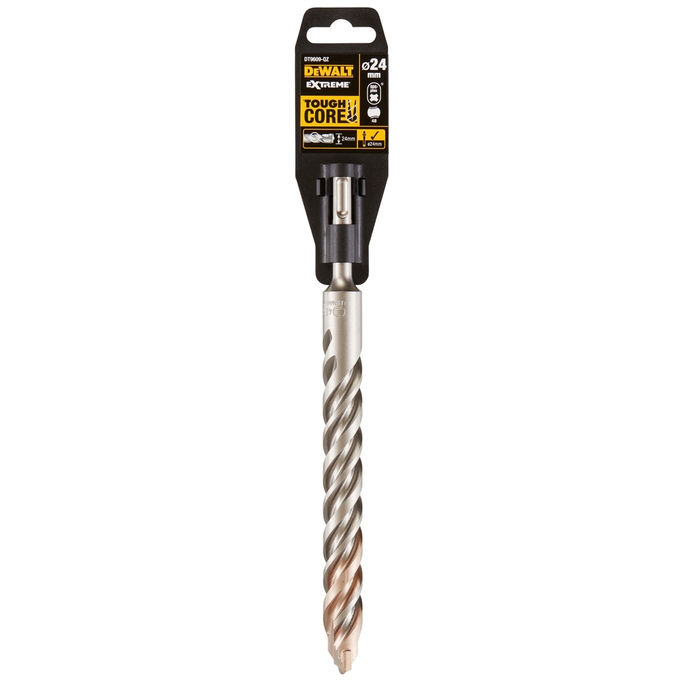 Foret béton SDS-Plus carbure Extreme 2 taillants 24 x 200 x 250 mm - DT9609-QZ - DEWALT