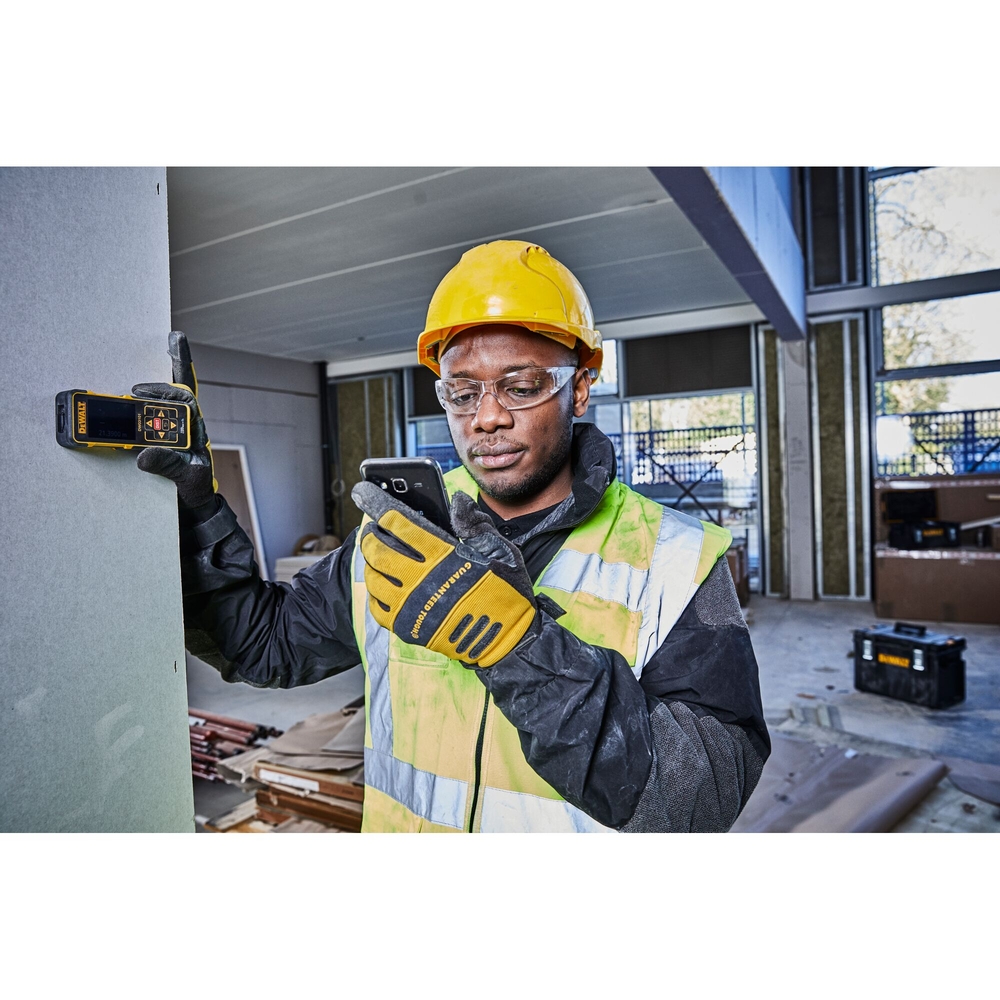 Mesure laser 100 m Bluetooth - étui, 3 piles AAA - DW03101-XJ - DEWALT