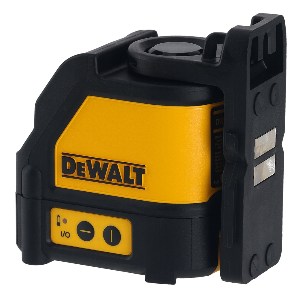 Niveau laser croix - faisceau rouge - 3 piles alcaline (AA), support magnétique - DW088K-XJ - DEWALT