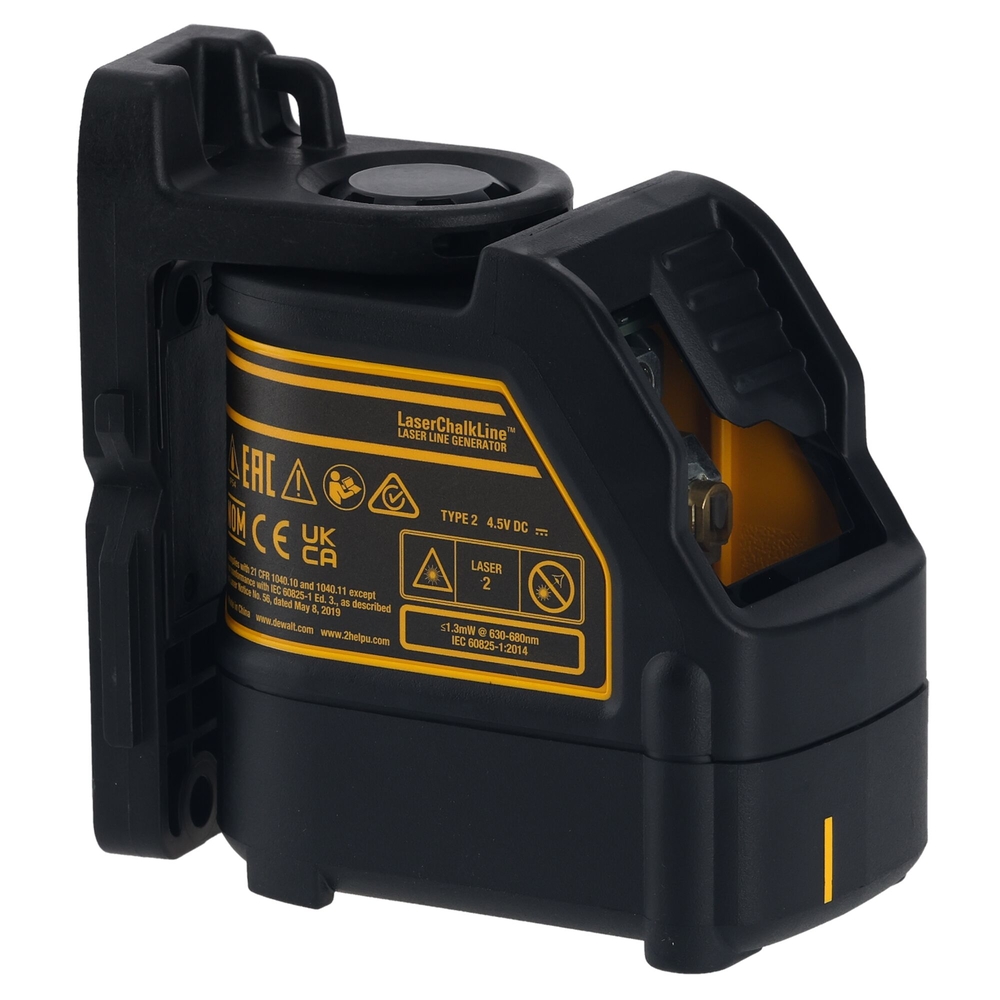 Niveau laser croix - faisceau rouge - 3 piles alcaline (AA), support magnétique - DW088K-XJ - DEWALT