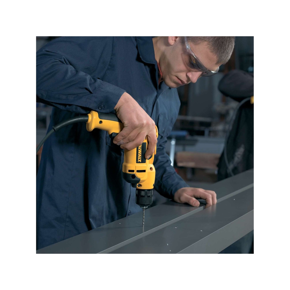 Perceuse rotative 701 W avec mandrin auto-serrant 10 mm - crochet de ceinture  - DWD112S-QS - DEWALT