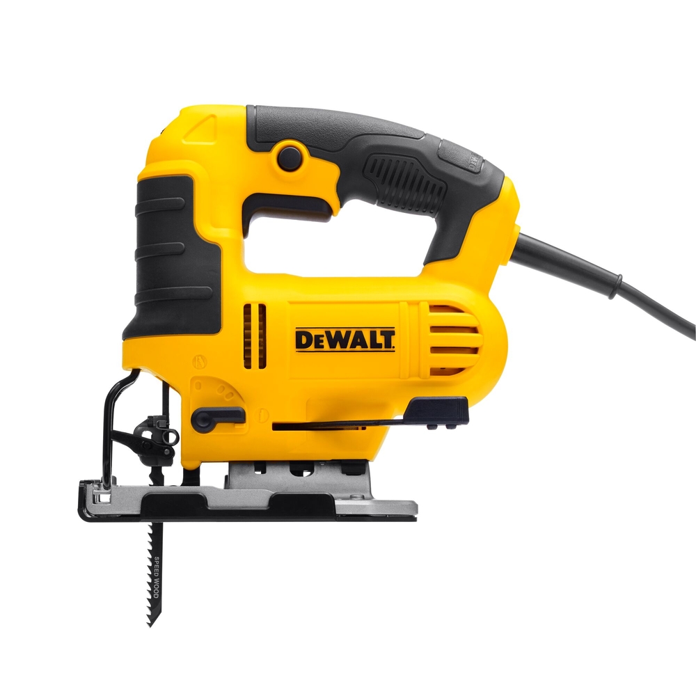 Scie sauteuse 650 W à poignée supérieure - semelle anti-rayure - DWE349-QS - DEWALT
