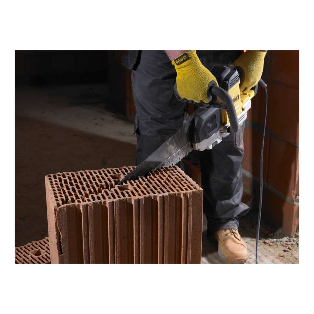 Scie ALLIGATOR© 1700 W 430 mm - lame pour les briques de faible densité - DWE397-QS - DEWALT