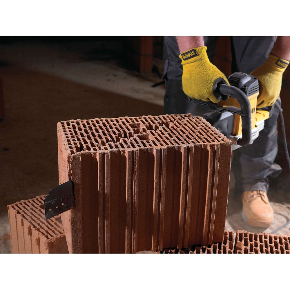 Scie ALLIGATOR© 1700 W 430 mm - lame pour les briques de faible densité - DWE397-QS - DEWALT