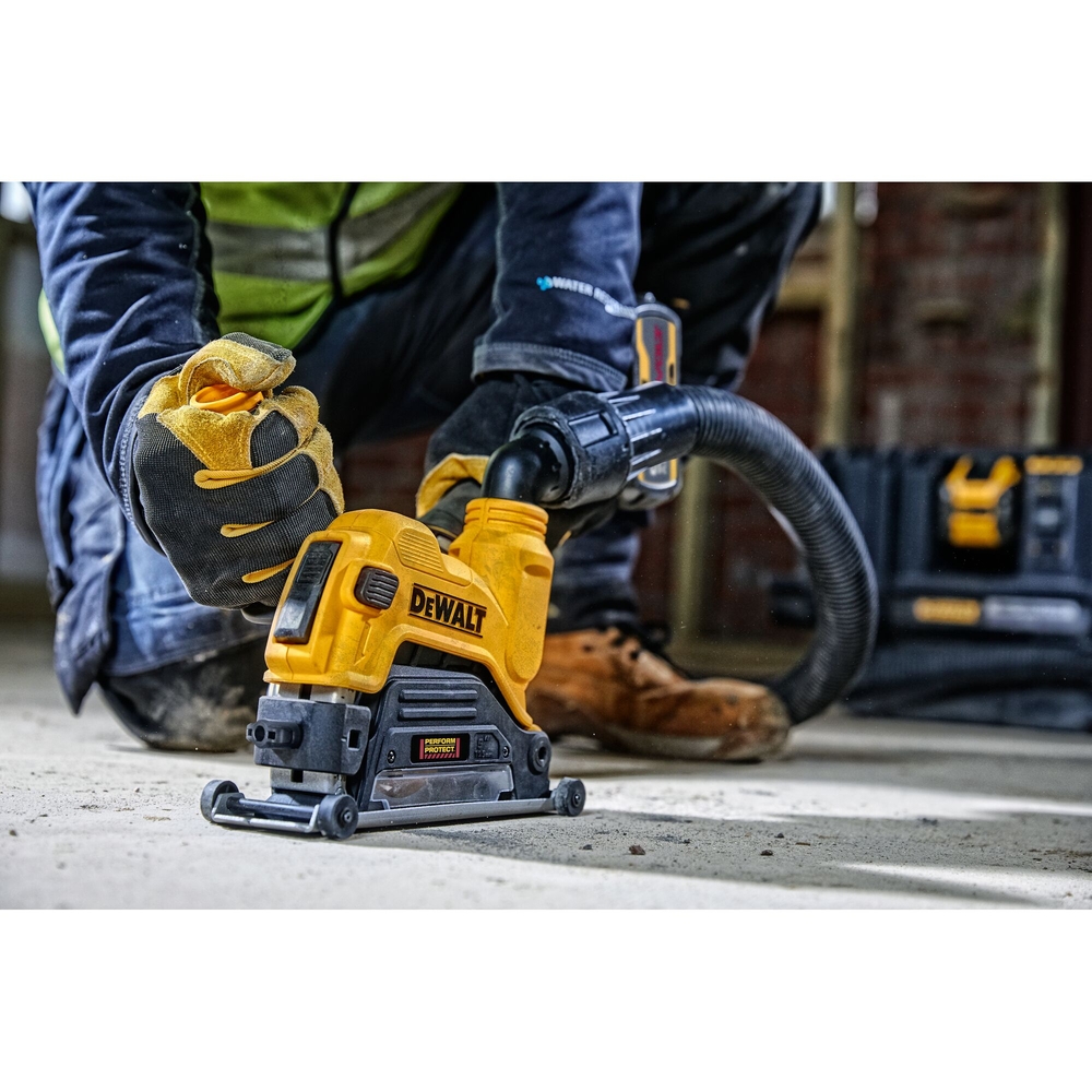Système d'extraction des poussières 125 mm pour la découpe béton - DWE46225-XJ - DEWALT