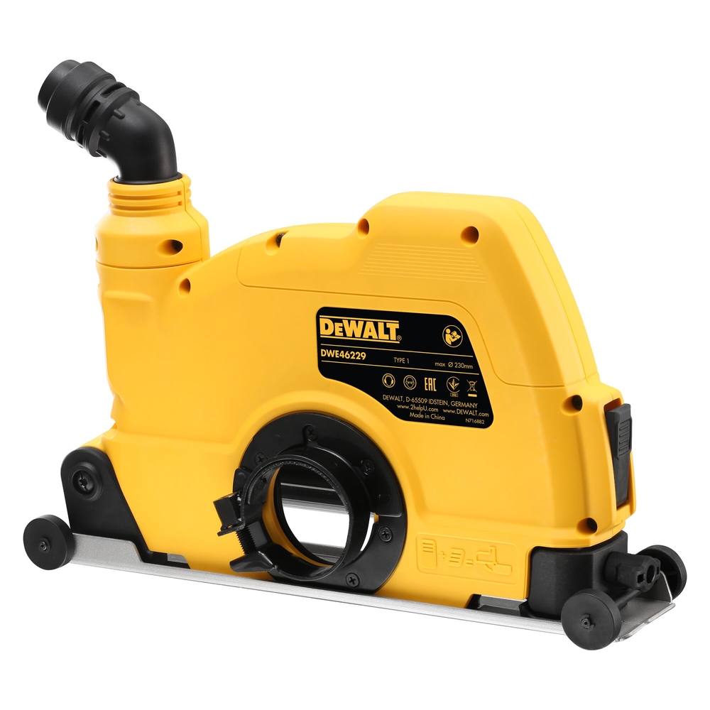 Système d'extraction des poussières 230 mm pour la découpe béton - DWE46229-XJ - DEWALT