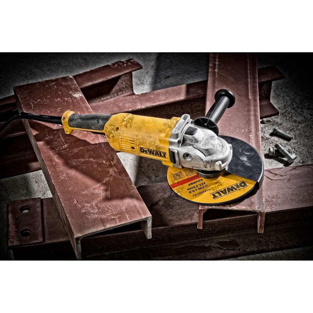 Meuleuse 230 mm 2000 W - interrupteur à gâchette - DWE490-QS - DEWALT