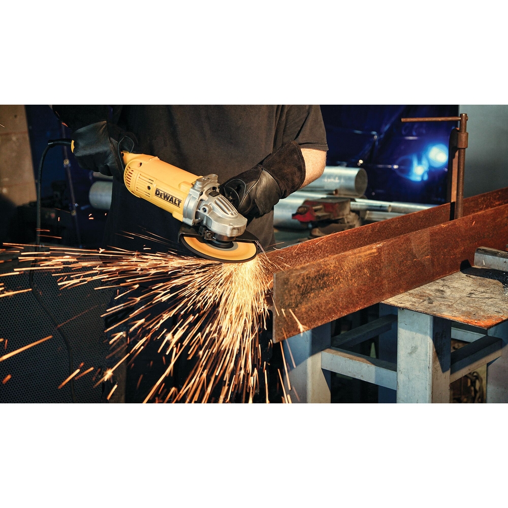 Meuleuse 230 mm 2600 W - interrupteur à gâchette - DWE496-QS - DEWALT