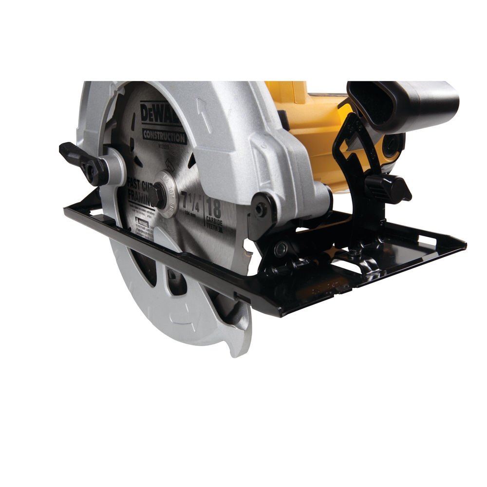 Scie circulaire compacte Ø190mm - Profondeur de coupe 65mm - DWE560-QS - DEWALT
