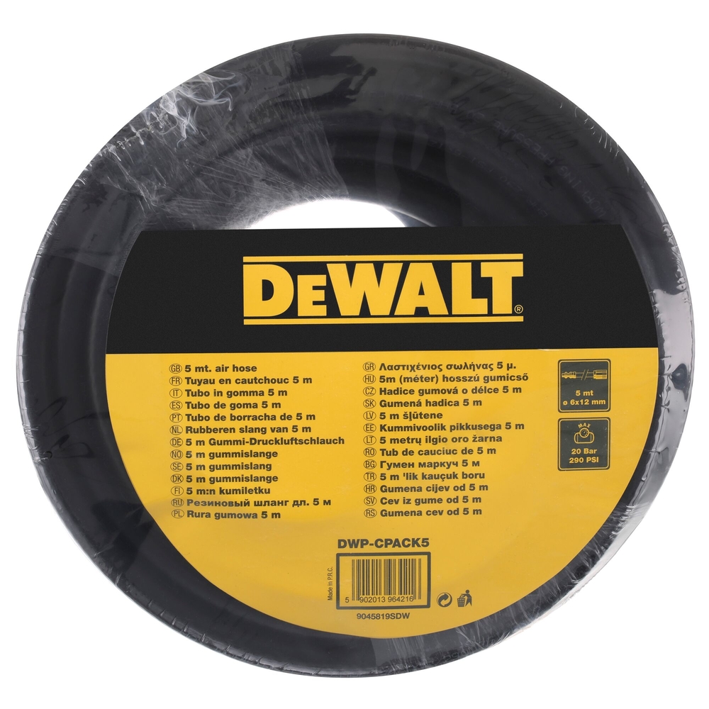 Tuyau caoutchouc - DWP-CPACK5 - DEWALT