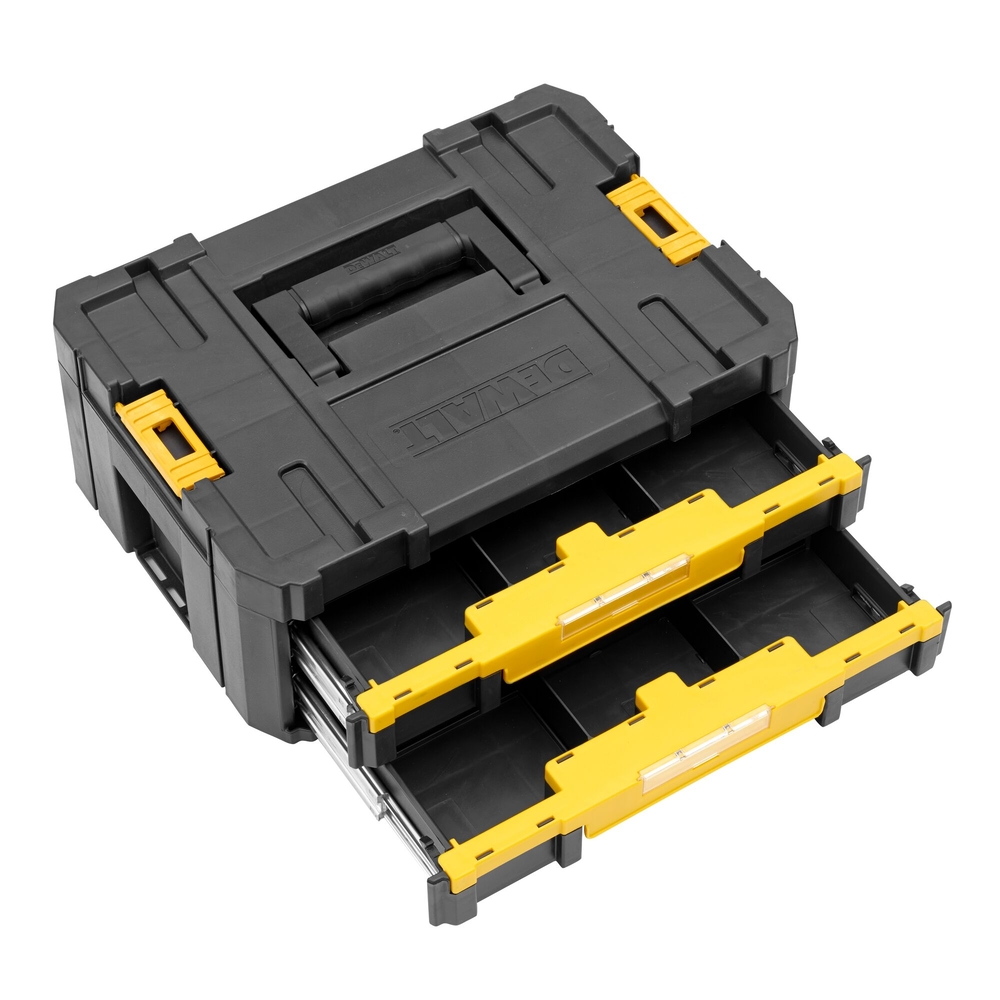 Coffret TSTAK IV - 2 tiroirs avec diviseurs - DWST1-70706 - DEWALT