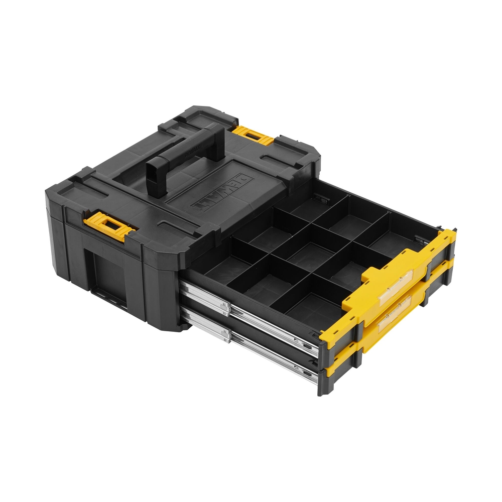 Coffret TSTAK IV - 2 tiroirs avec diviseurs - DWST1-70706 - DEWALT
