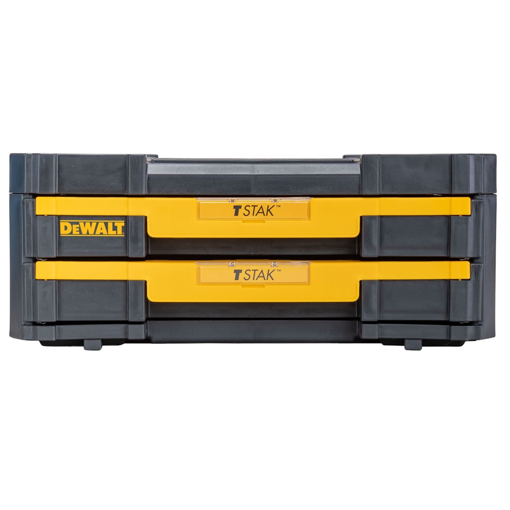 Coffret TSTAK IV - 2 tiroirs avec diviseurs - DWST1-70706 - DEWALT