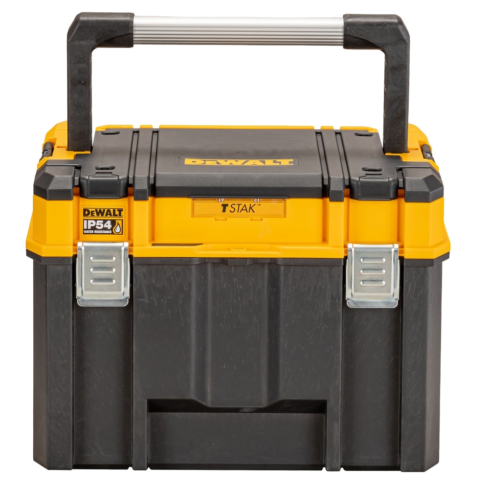Coffret TSTAK IP54 - grande contenance avec organiseur et longue poignée - DWST83343-1 - DEWALT