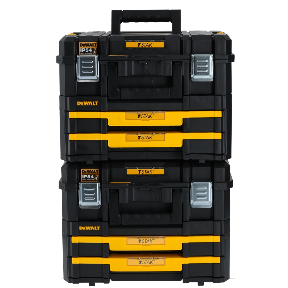 Kit TSTAK 2 pièces - contient DWST83345-1 / DWST1-70706 - DWST83395-1 - DEWALT