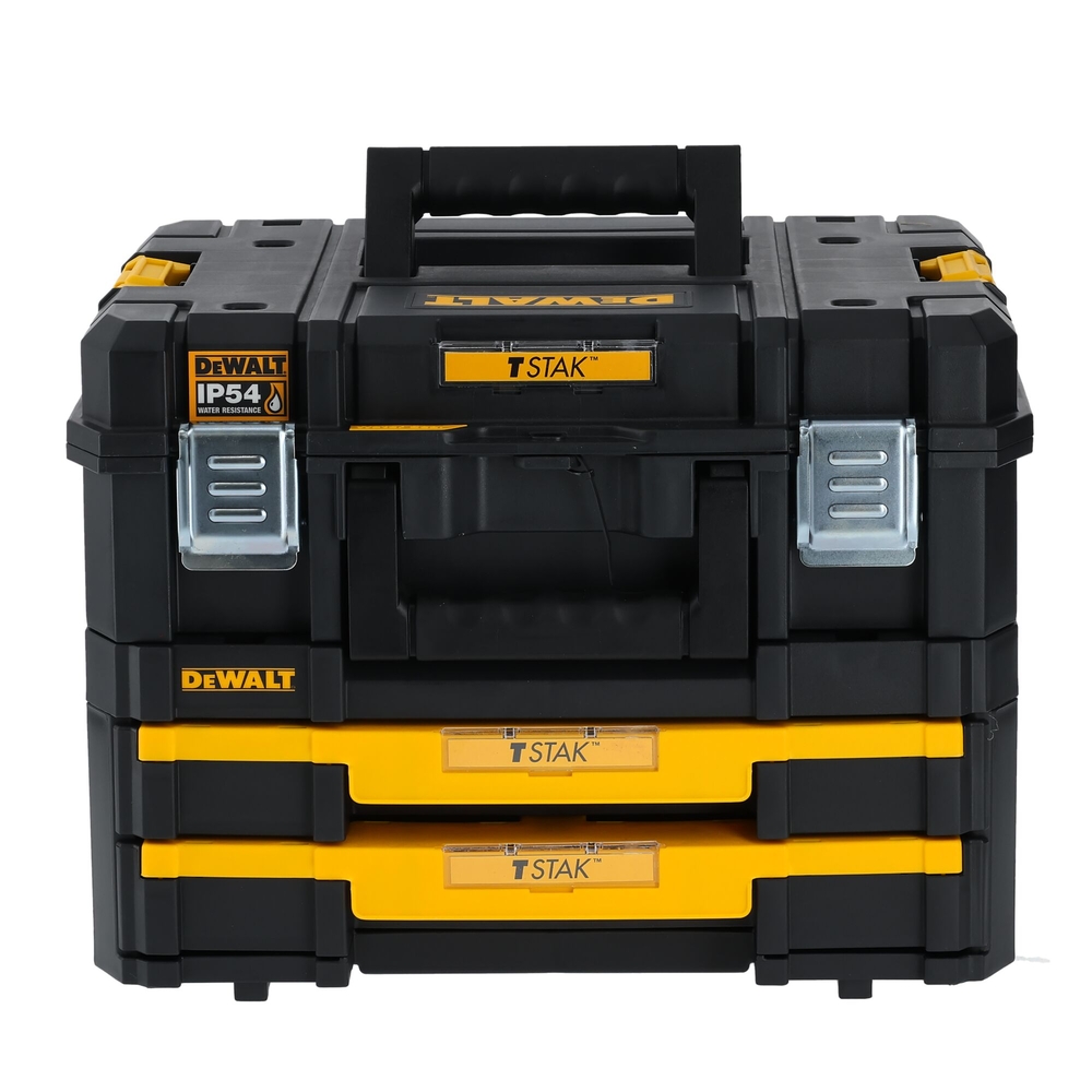 Kit TSTAK 2 pièces - contient DWST83345-1 / DWST1-70706 - DWST83395-1 - DEWALT