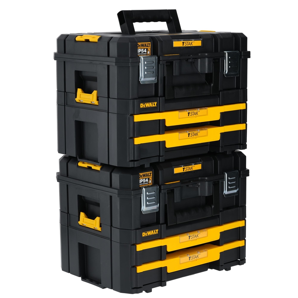 Kit TSTAK 2 pièces - contient DWST83345-1 / DWST1-70706 - DWST83395-1 - DEWALT