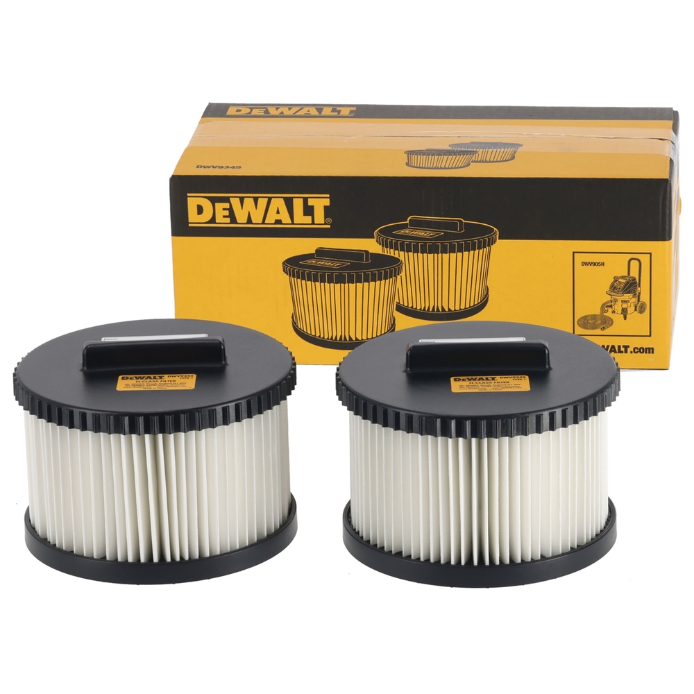 Filtres de remplacement Classe H - DWV9345-XJ - DEWALT