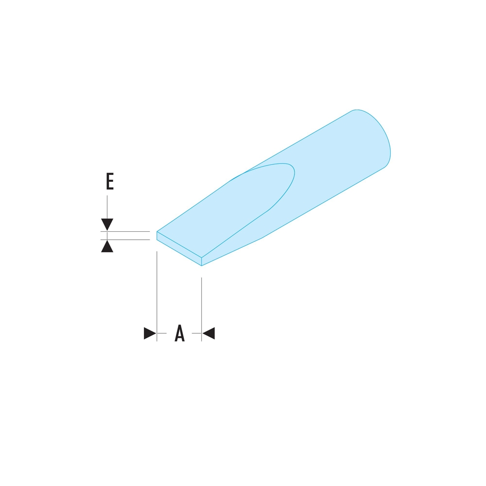 Embout de vissage empreinte vis à fente 2,5 mm - Par 5 - FACOM - ES.002.5