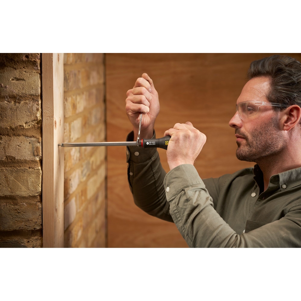 Tournevis mécanicien 10 x 200 x 1,6 mm avec écrou 6 pans - Fatmax  - FMHT0-62621 - STANLEY FATMAX