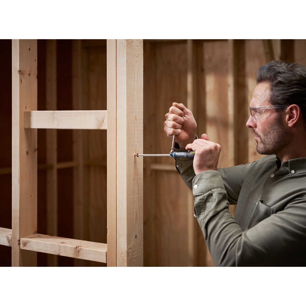 Tournevis Pozidriv PZ 2 x 125 mm avec écrou 6 pans - Fatmax  - FMHT0-62624 - STANLEY FATMAX