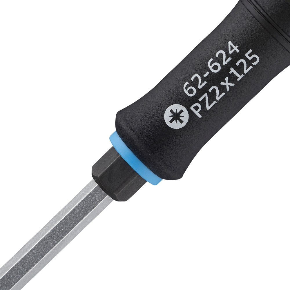 Tournevis Pozidriv PZ 2 x 125 mm avec écrou 6 pans - Fatmax  - FMHT0-62624 - STANLEY FATMAX