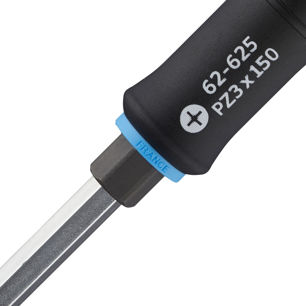 Tournevis Pozidriv PZ 3 x 150 mm avec écrou 6 pans - Fatmax  - FMHT0-62625 - STANLEY FATMAX