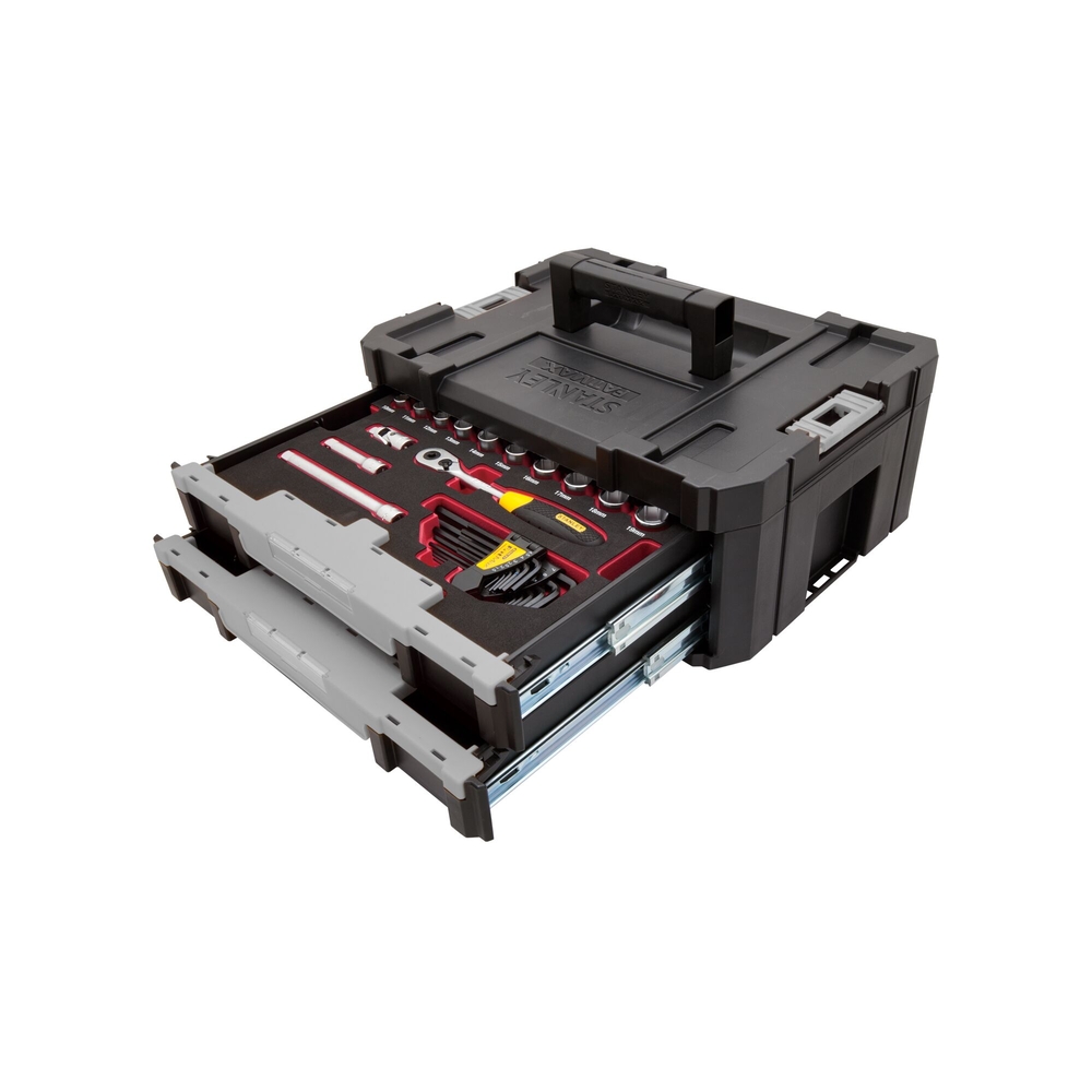 Module mousse Pro-Stack™ cliquets/douilles 3/8’’ - 38 pièces - FMHT0-74296 - STANLEY FATMAX