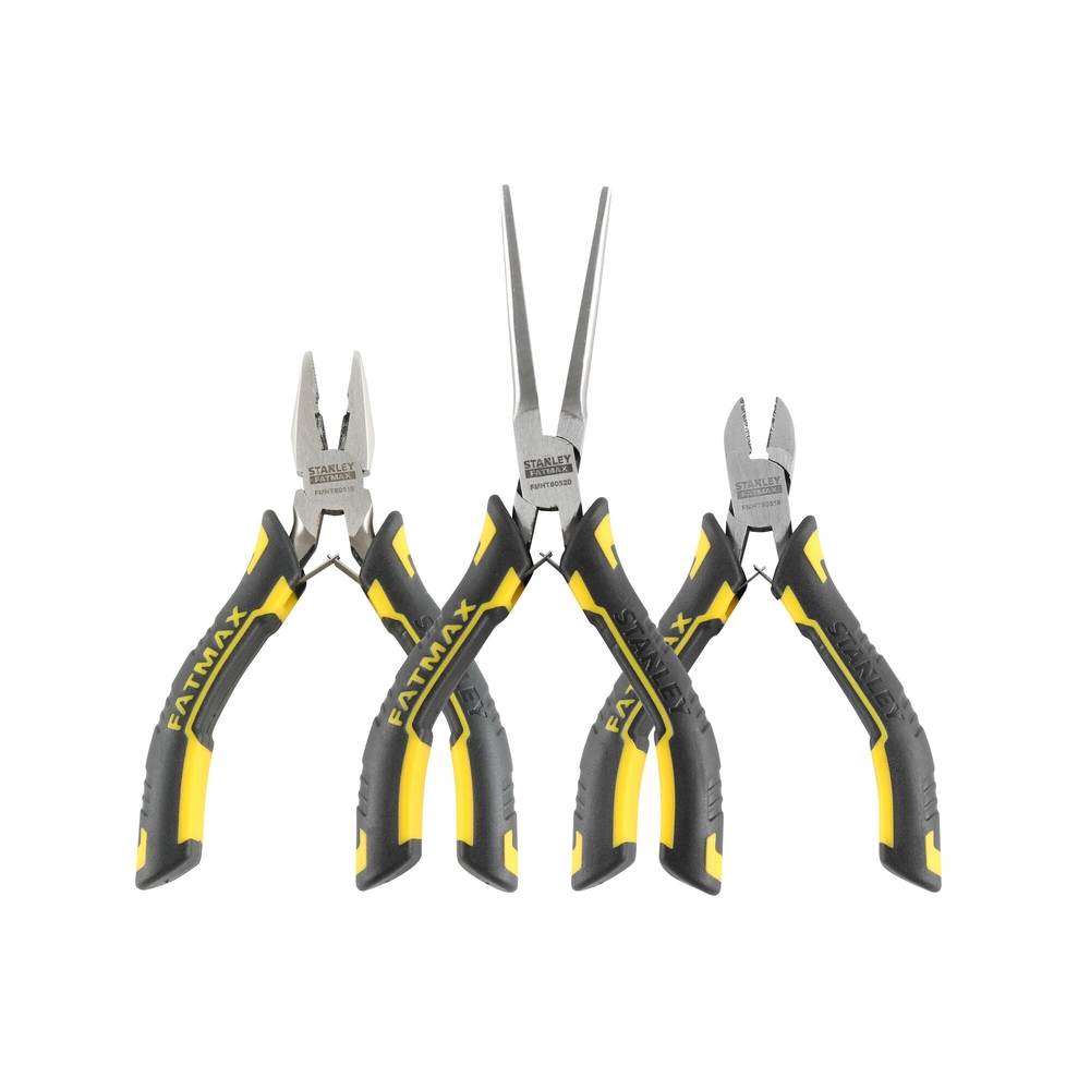 Jeu de 3 mini pinces - Fatmax - FMHT0-80524 - STANLEY FATMAX