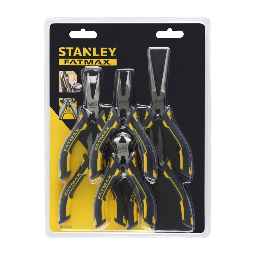 Jeu de 6 mini pinces - Fatmax - FMHT0-80541 - STANLEY FATMAX