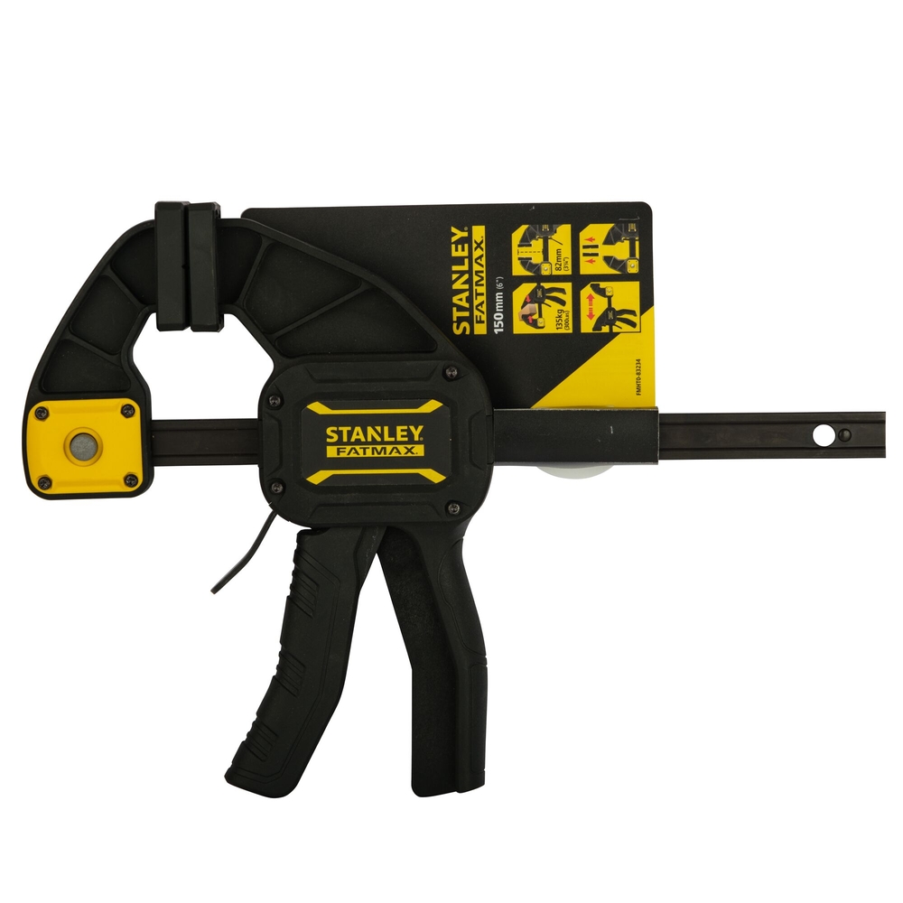 Serre-joint L grande puissance 150 mm - Fatmax - FMHT0-83234 - STANLEY FATMAX