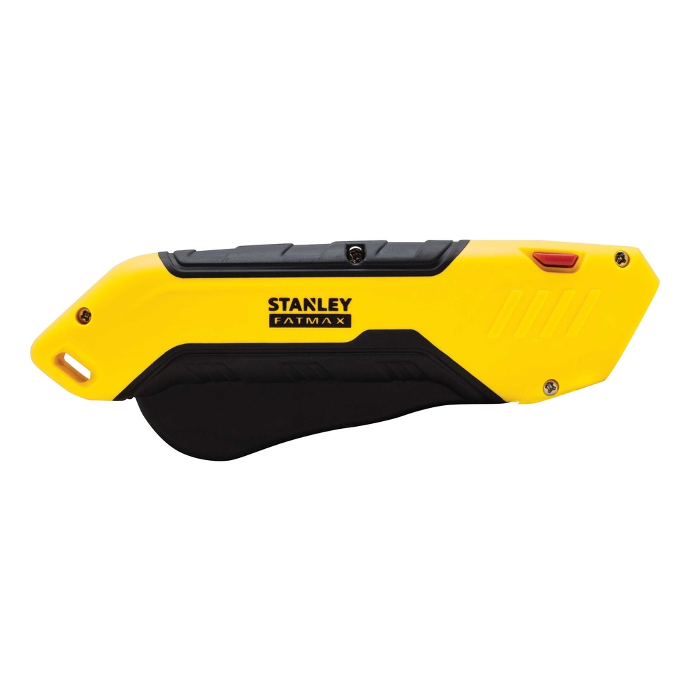 Couteau de sécurité bi-matière à gâchette et lame auto-rétractable - Fatmax - FMHT10369-0 - STANLEY FATMAX