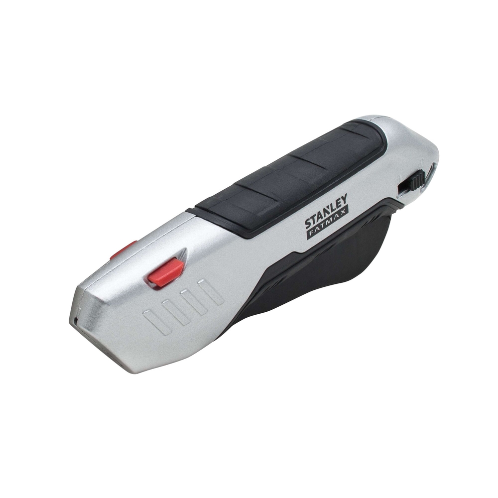 Couteau de sécurité métal à gâchette et lame auto-rétractable - Fatmax - FMHT10370-0 - STANLEY FATMAX