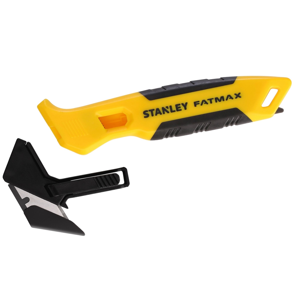 Couteau de sécurité bi-matière à lame encastrée remplaçable - Fatmax - FMHT10373-0 - STANLEY FATMAX