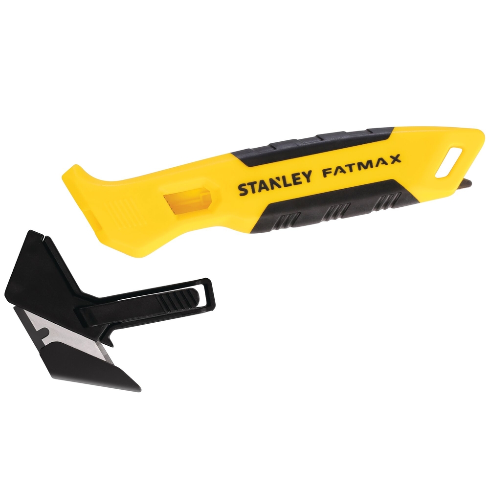 Couteau de sécurité bi-matière à lame encastrée remplaçable - Fatmax - FMHT10373-0 - STANLEY FATMAX