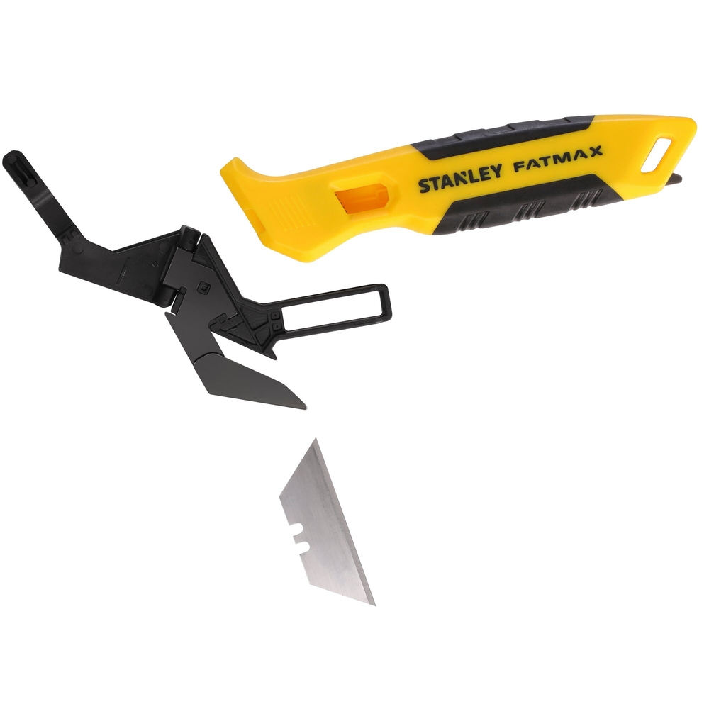 Couteau de sécurité bi-matière à lame encastrée remplaçable - Fatmax - FMHT10373-0 - STANLEY FATMAX
