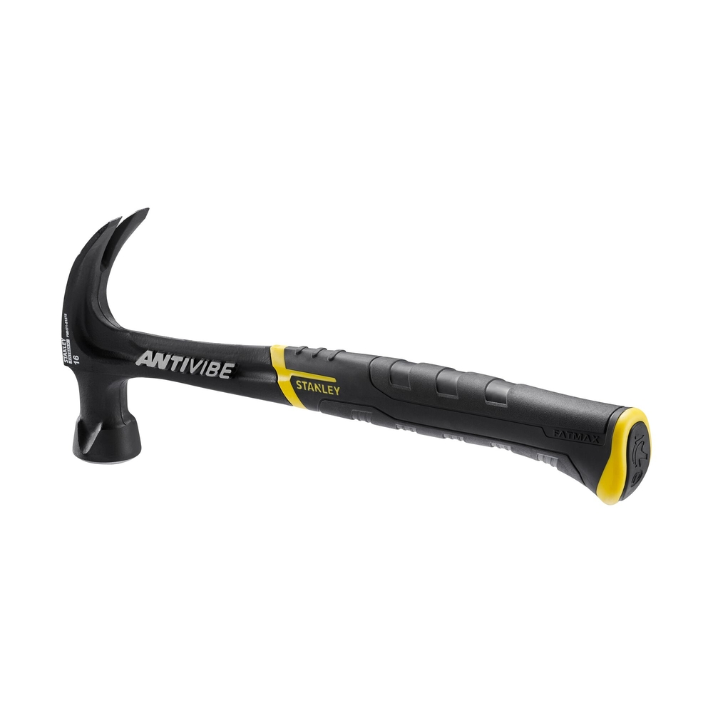 Marteau arrache-clous forgé coudé Antivibe 450 g - Fatmax - FMHT1-51275 - STANLEY FATMAX