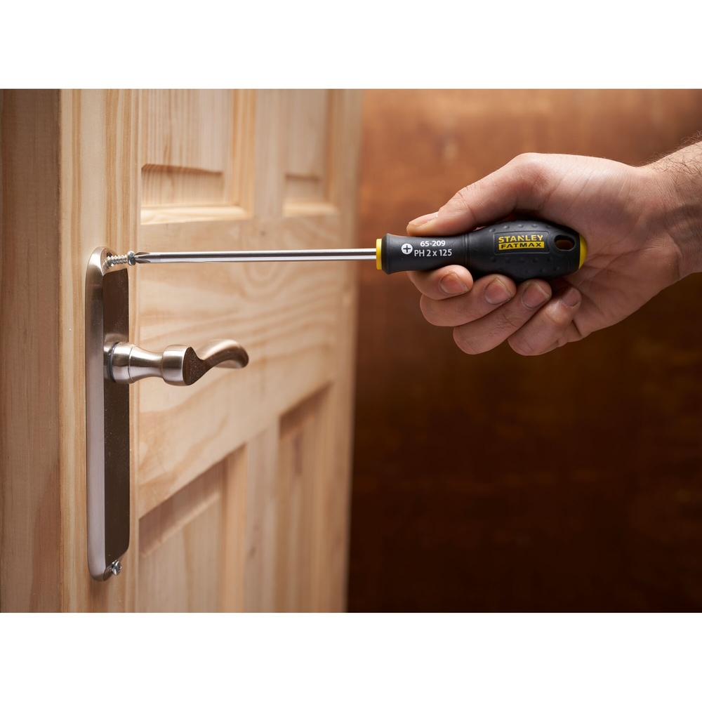Tournevis d'électricien + mécanicien + Phillips + Pozidriv - 12 pièces - Fatmax - FMHT65426-0 - STANLEY FATMAX