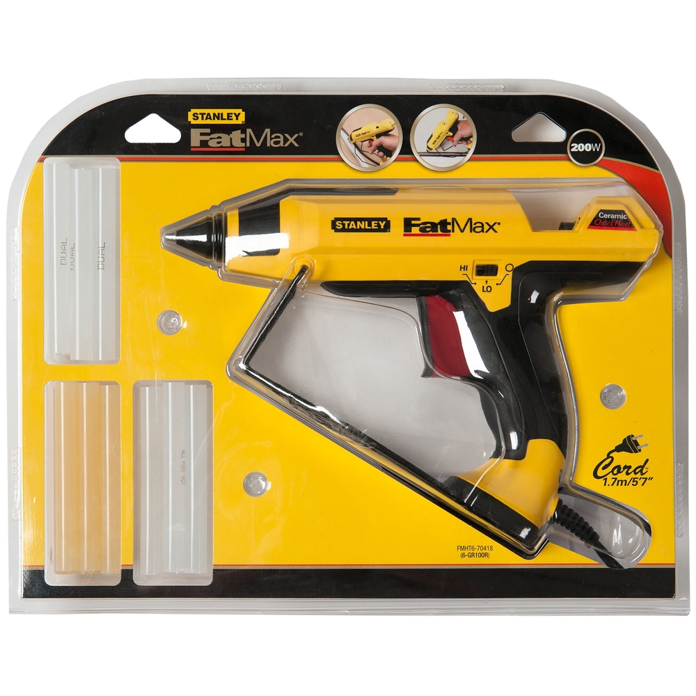 Pistolet à colle usage intensif GR100R - Fatmax - FMHT6-70418 - STANLEY FATMAX