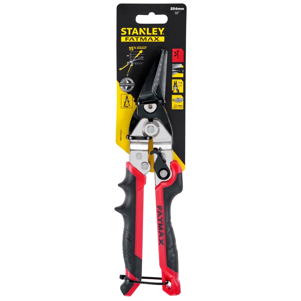 Cisaille aviation ergo 250 mm passe-franc gauche - Fatmax - FMHT73755-0 - STANLEY FATMAX