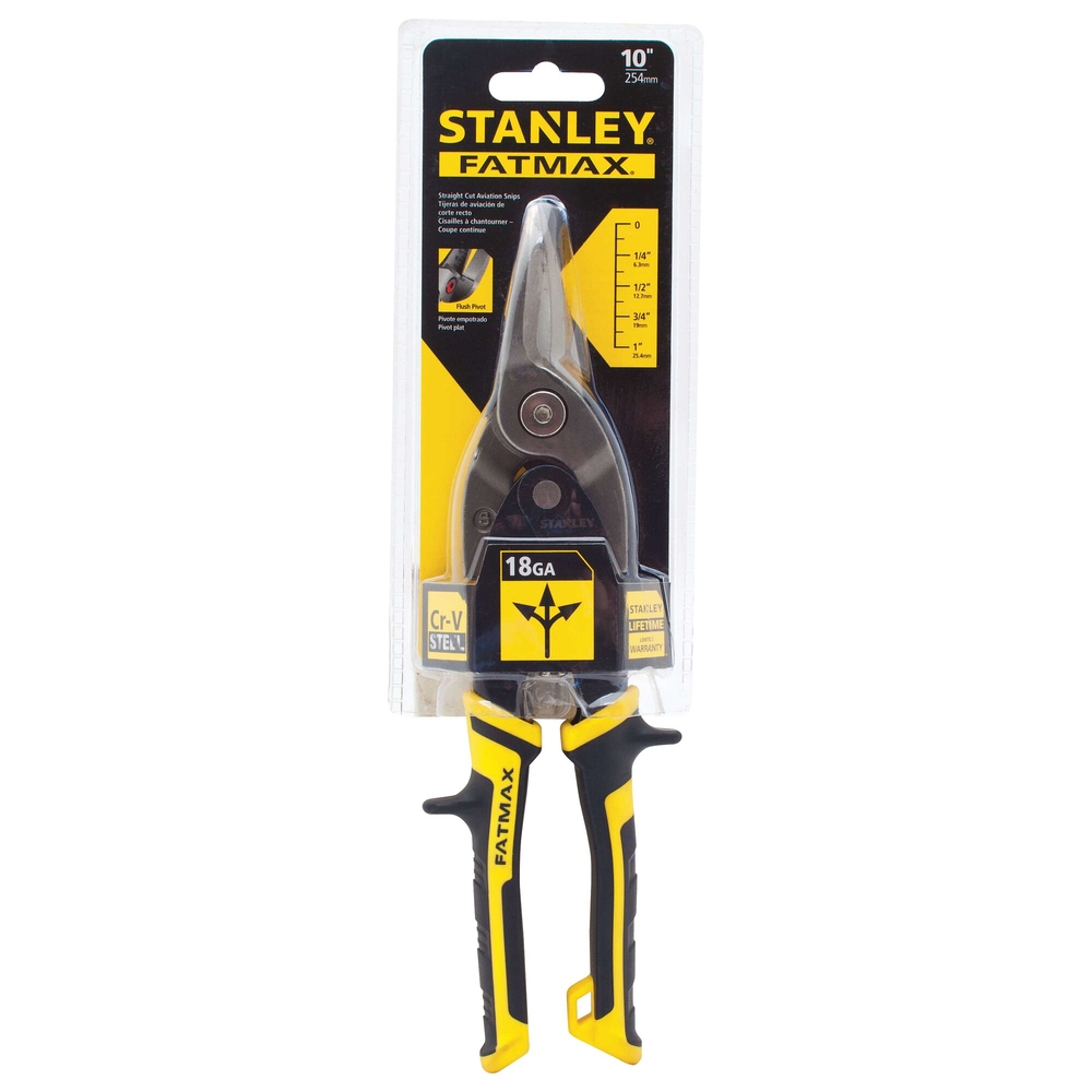 Cisaille aviation ergonomique 250 mm universelle - Fatmax - FMHT73756-0 - STANLEY FATMAX