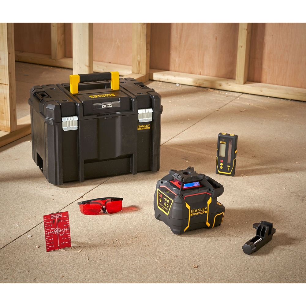 Niveau laser rotatif RL600 (alcalines) rouge - Fatmax - FMHT77446-1 - STANLEY FATMAX