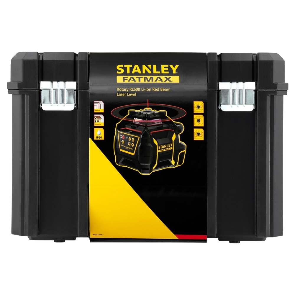 Niveau laser rotatif RL600 (alcalines) rouge - Fatmax - FMHT77446-1 - STANLEY FATMAX