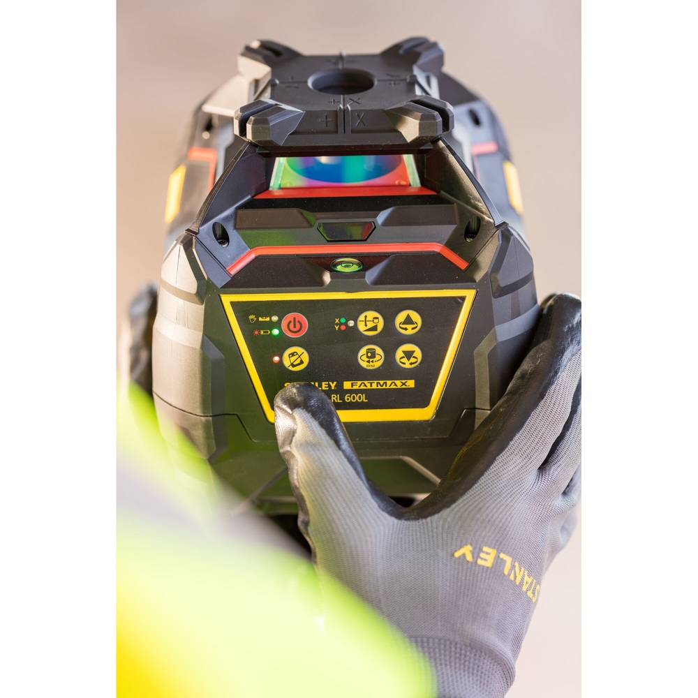 Niveau laser rotatif RL600L (Li-ion) rouge - Fatmax - FMHT77449-1 - STANLEY FATMAX