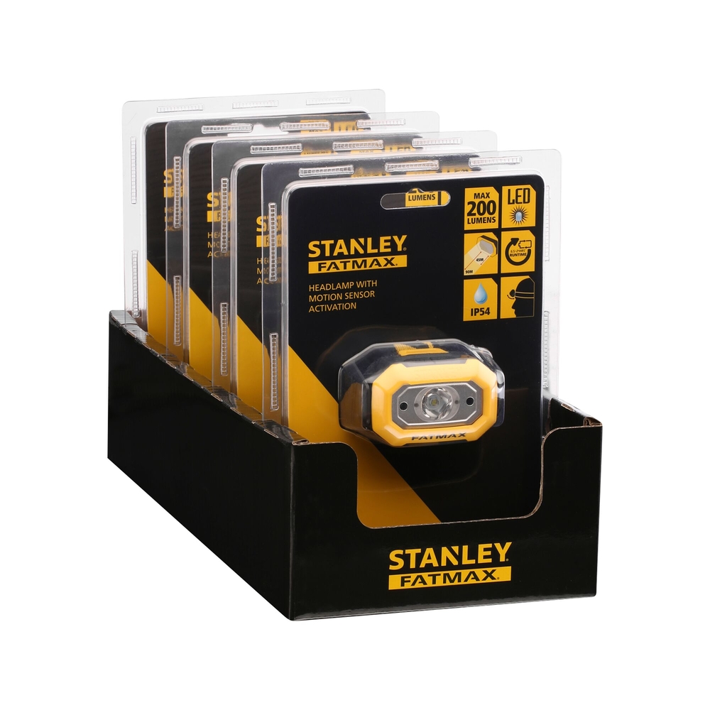 Lampe frontale - 200 lumens - Fatmax - FMHT81509-0 - STANLEY FATMAX