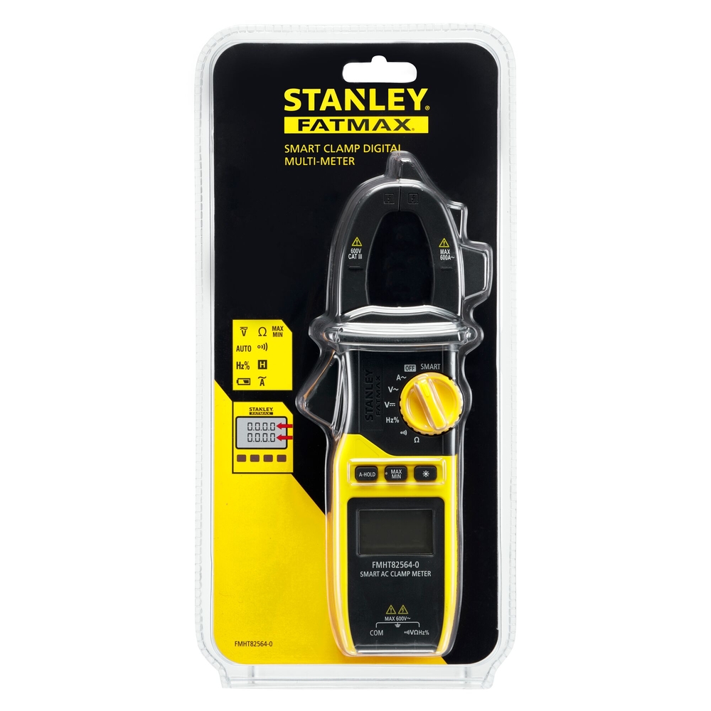 Multimètre digital Smart à pince - Fatmax - FMHT82564-0 - STANLEY FATMAX