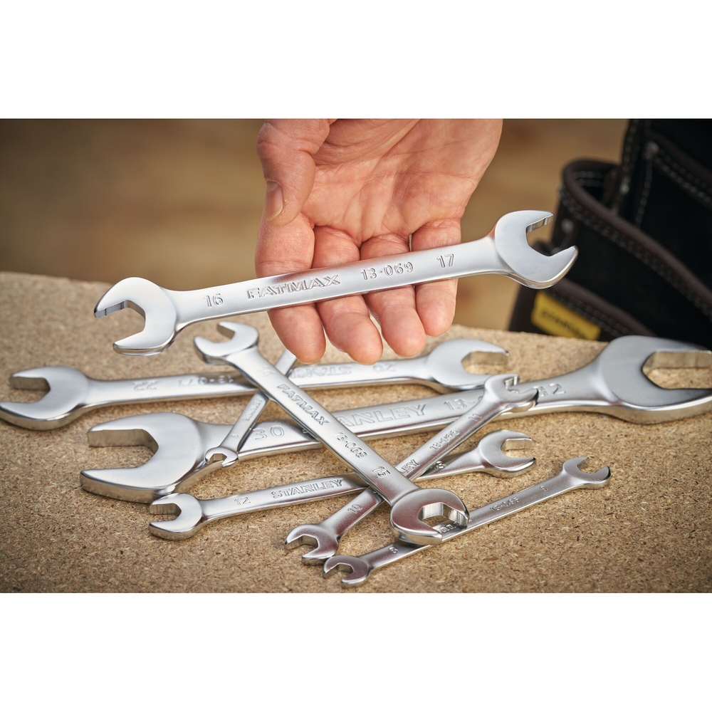 Clé à fourche 25 x 28 mm anti-slip - Fatmax - FMMT13074-0 - STANLEY FATMAX