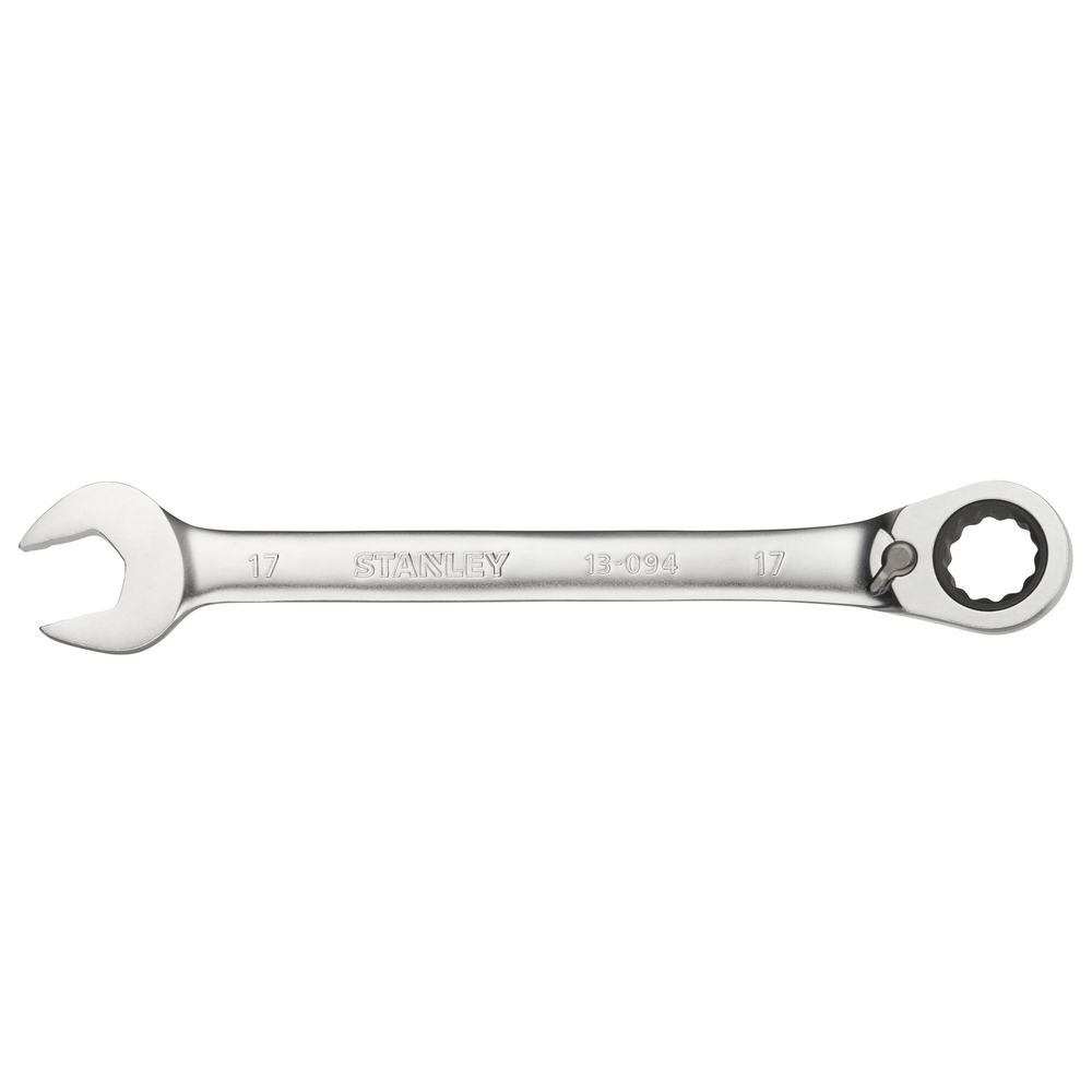 Clé mixte à cliquet réversible 17 mm anti-slip - Fatmax - FMMT13094-0 - STANLEY FATMAX