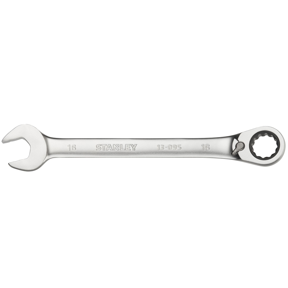 Clé mixte à cliquet réversible 18 mm anti-slip - Fatmax - FMMT13095-0 - STANLEY FATMAX
